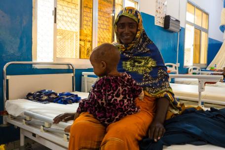 Un recorrido de 30 kilómetros para luchar contra la desnutrición en Somalia
