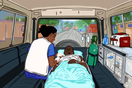 Haiti: People risk their lives to seek medical care