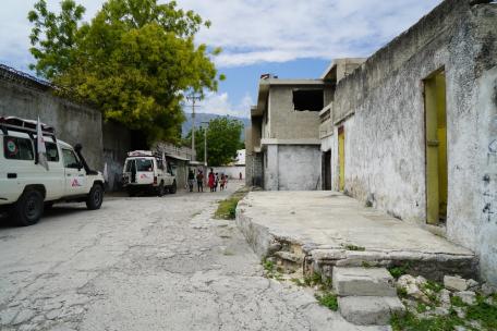 Calle en Delmas, Puerto Príncipe.