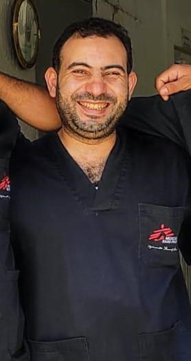 Bilal Okal, trabajador de MSF en Gaza