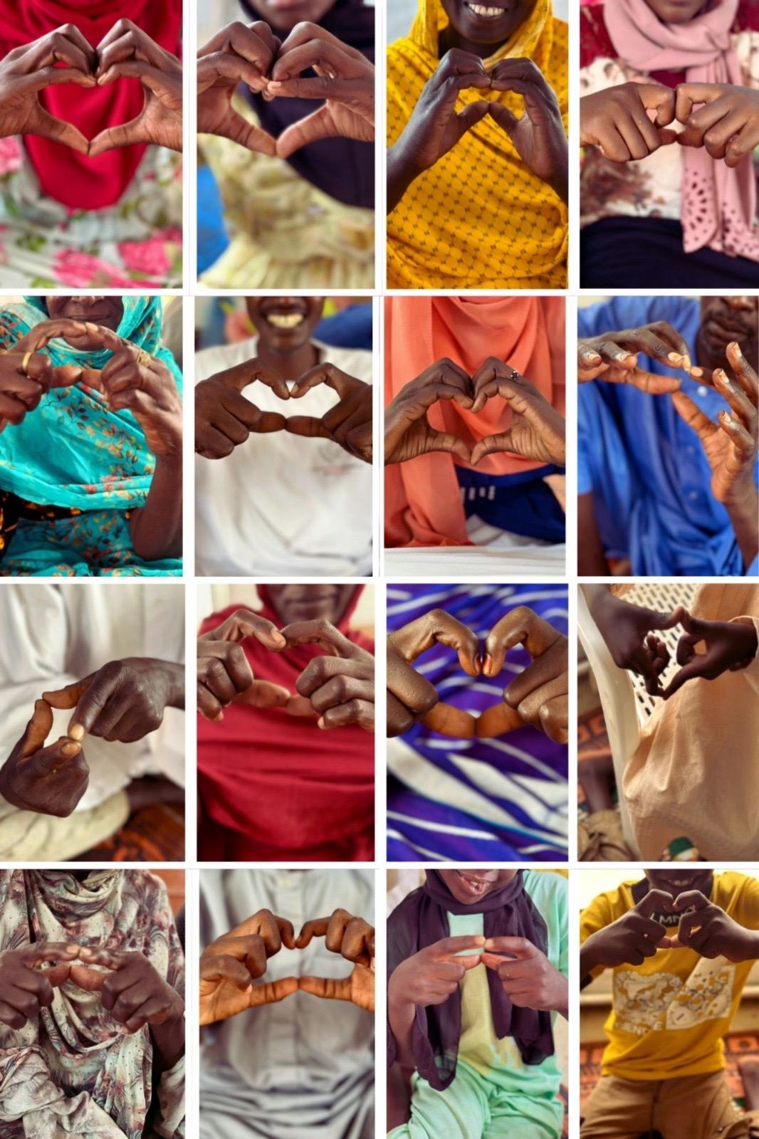 Corazones desde Chad