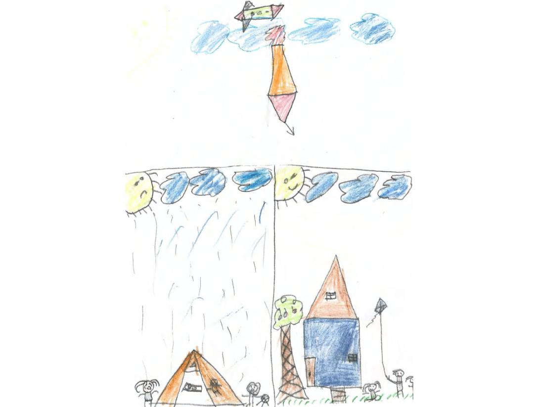 Gaza: los dibujos hablan - Dibujo de Alma