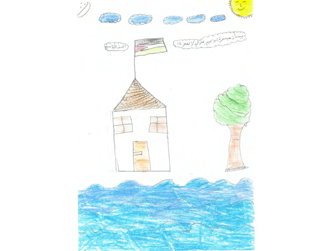 Gaza: los dibujos hablan - Dibujo de Bisan
