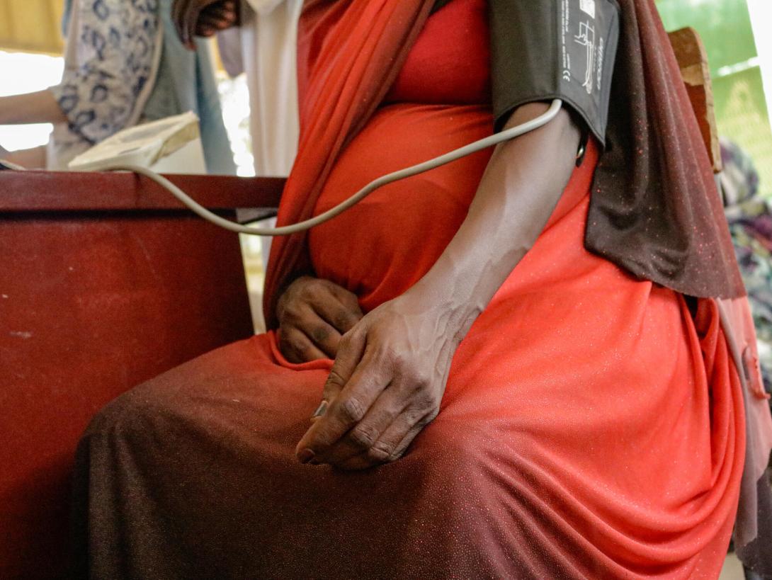 Maternidad en Darfur Sur, Sudán