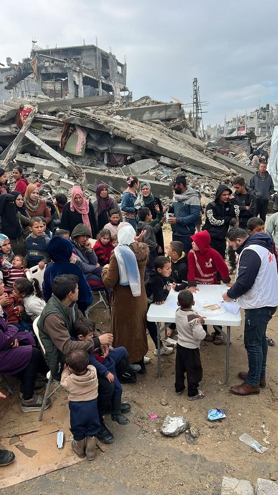 Norte de Gaza, febrero de 2025