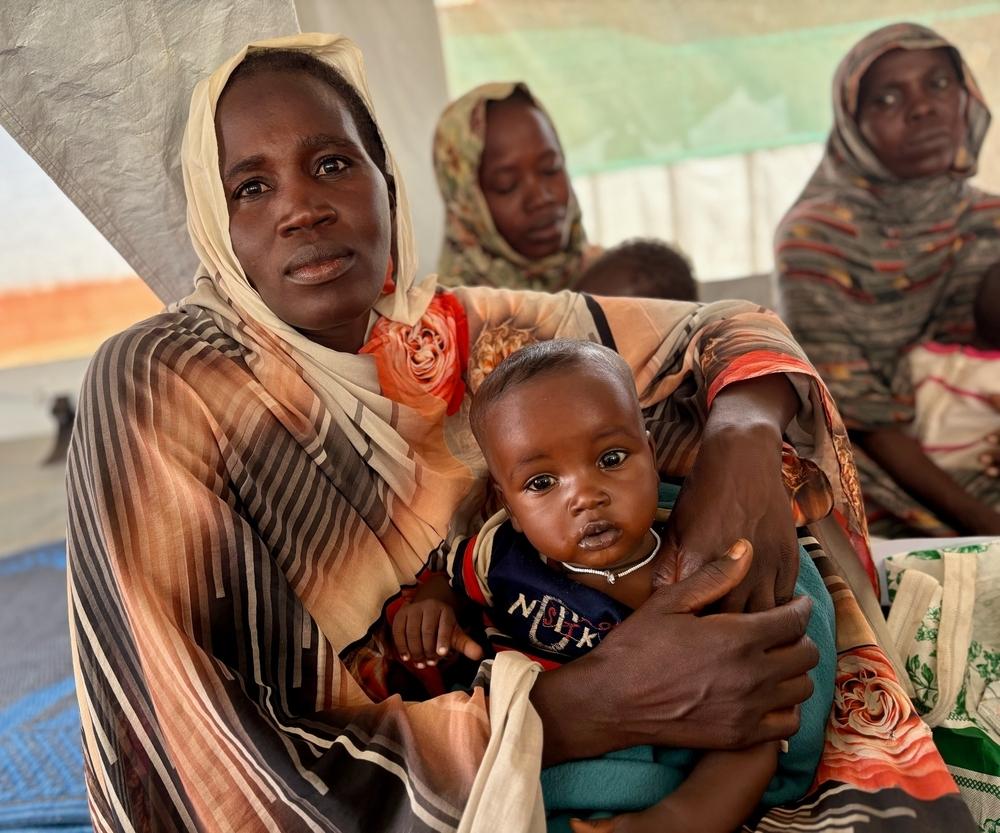 Desnutrición infantil mientras la guerra continúa en Darfur Norte, Sudán.
