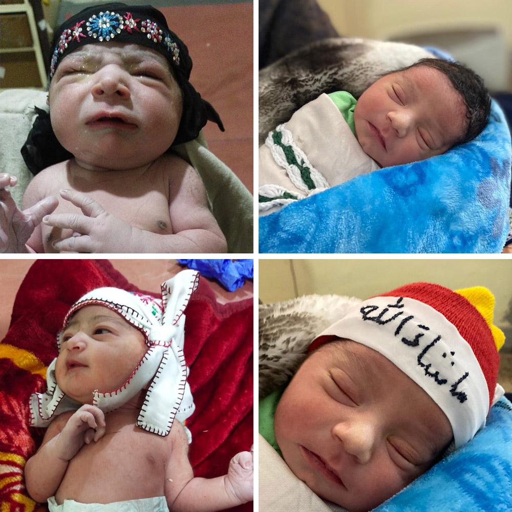 Bebés nacidos en nuestros proyectos en Pakistán a principios de 2021 Bebés nacidos en nuestros proyectos en Pakistán a principios de 2021