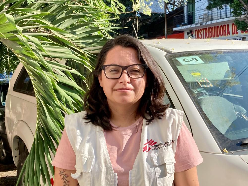 Stephania Garcia, enfermera de MSF en Tierra Caliente, Michoacán. Stephania Garcia, enfermera de MSF en Tierra Caliente, Michoacán.