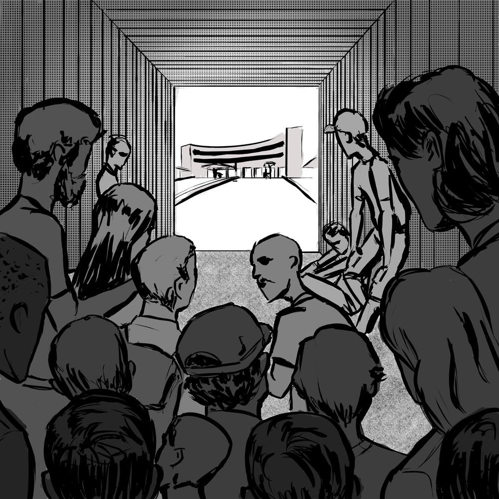 En la frontera México-EEUU, sin asilo