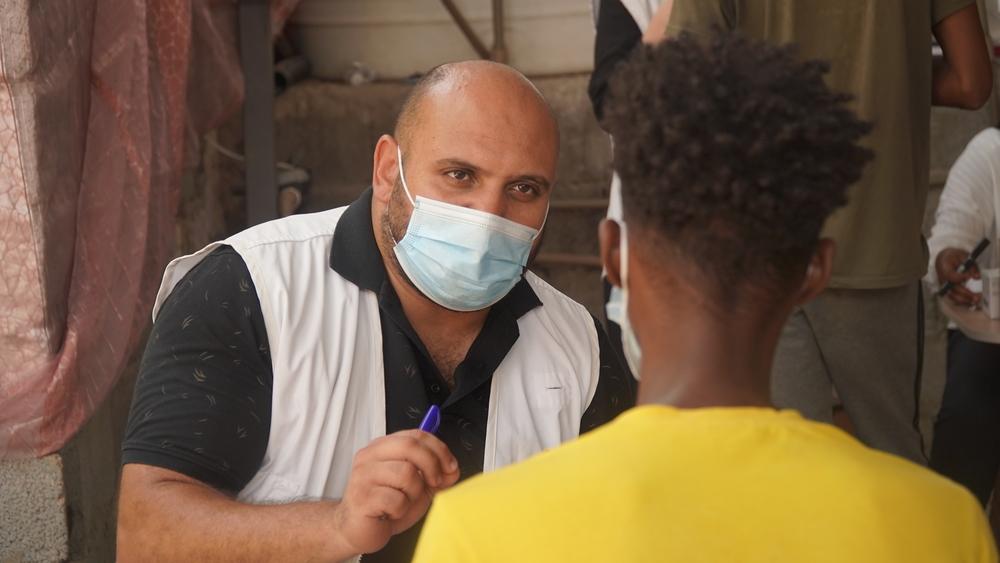 Hatem, médico de MSF en Trípoli, Libia.