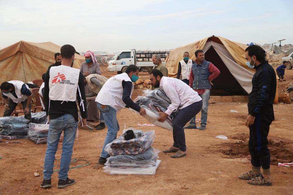 Noroeste de Siria: las personas desplazadas se preparan para otro crudo invierno Noroeste de Siria: las personas desplazadas se preparan para otro crudo invierno