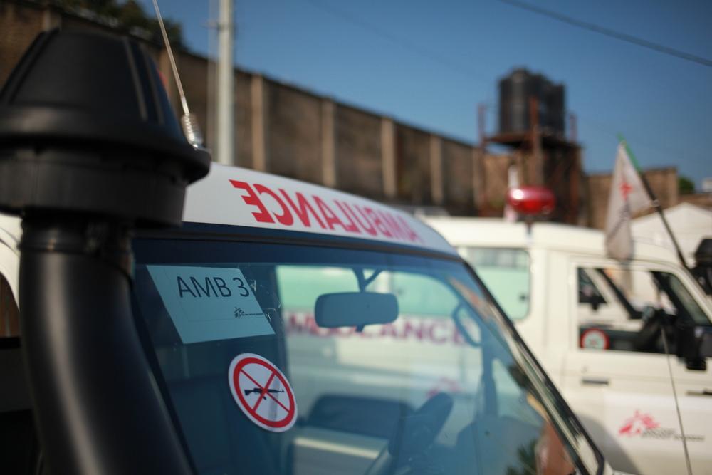 Hospital St. Mary Soledad en Bamenda, la base del servicio de ambulancias de MSF en la región noroeste de Camerún.
