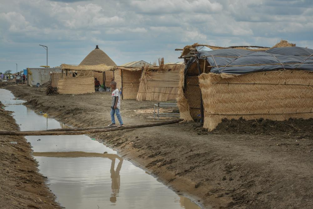 Campo de refugiados de Al-Tanideba, Sudán.