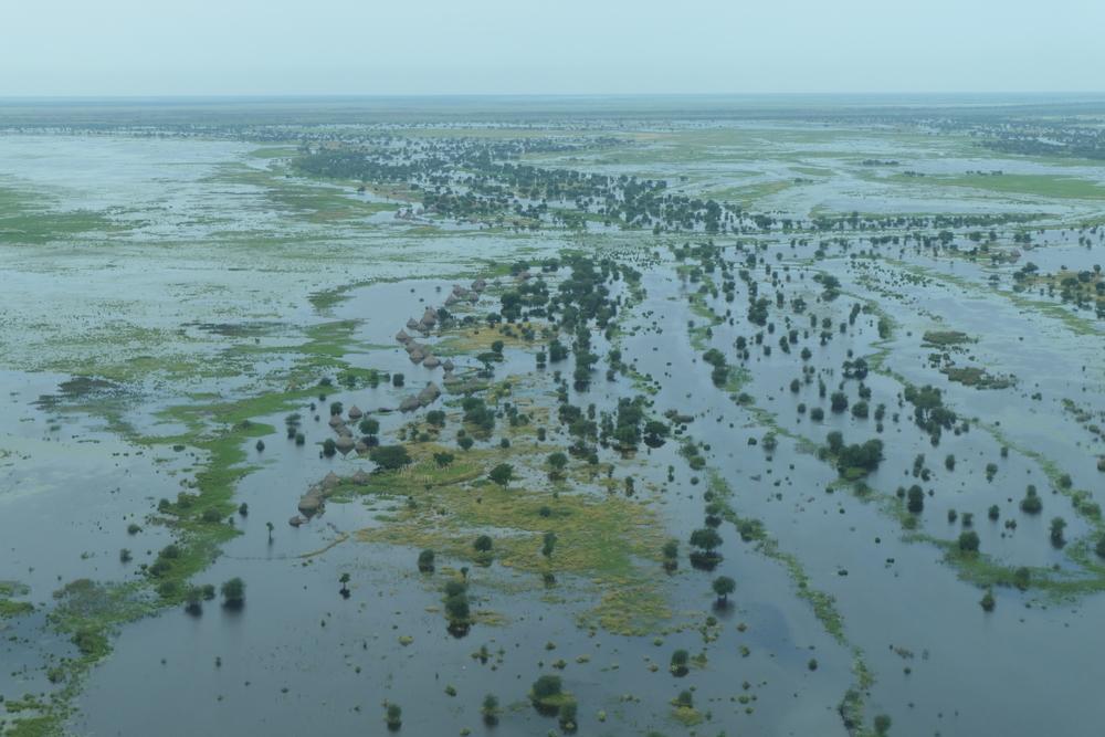 Inundaciones en el condado de Leer, en el estado de Unity, Sudán del Sur. Inundaciones en el condado de Leer, en el estado de Unity, Sudán del Sur.