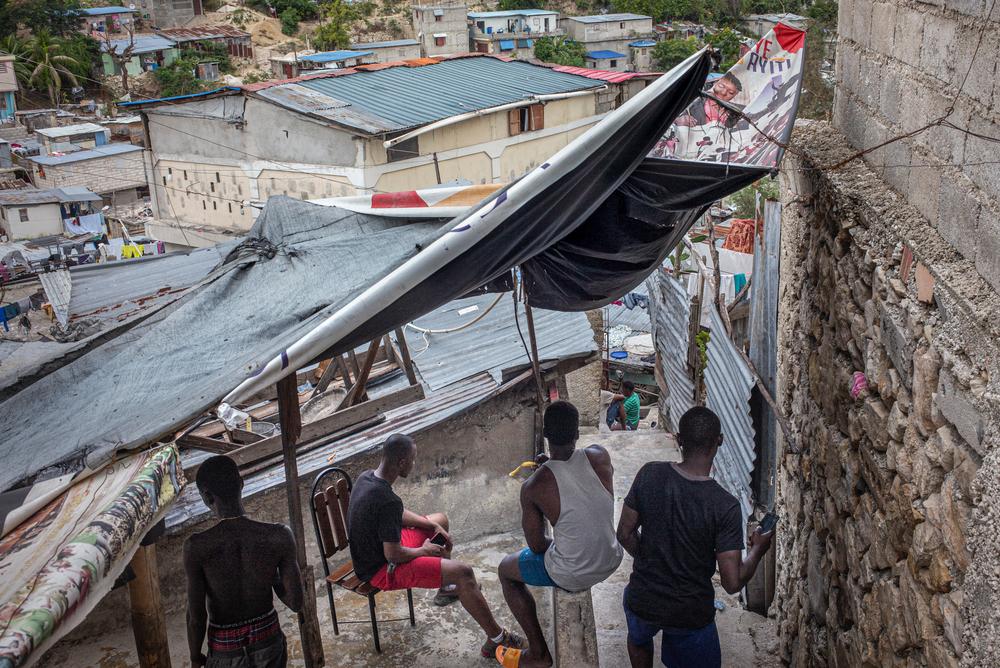Barrio pobre cerca de PetionVille Barrio pobre cerca de PetionVille