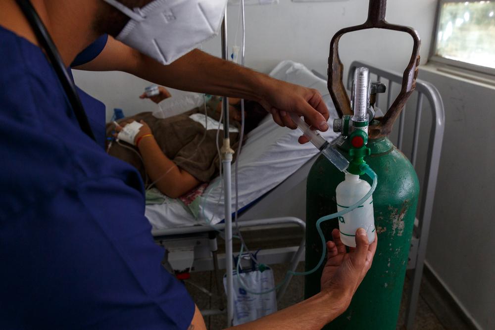 Hospital municipal de Ji-Paraná, apoyado por MSF, en el estado de Rondonia.