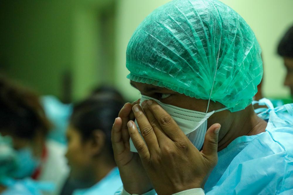 Deepak Kumar, empleado de higiene de MSF en Patna, India. Deepak Kumar, empleado de higiene de MSF en Patna, India.