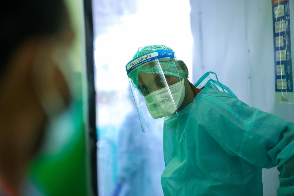 Bijay Kumar, empleado de higiene MSF en Patna, India. Bijay Kumar, empleado de higiene MSF en Patna, India.