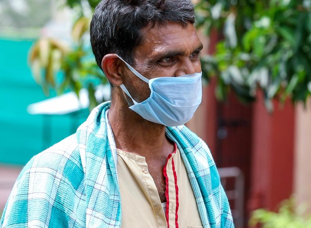 Rajkumar, paciente. MSF en Patna, India. Rajkumar, paciente. MSF en Patna, India.