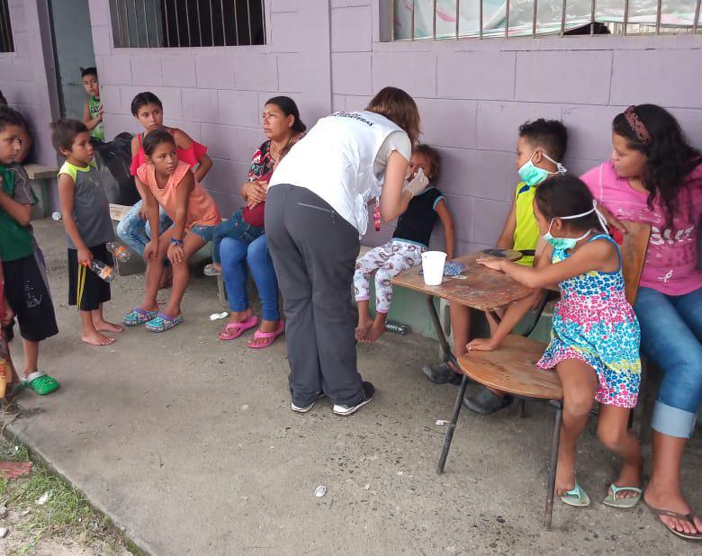 Intervención MSF tras el paso del huracán Eta por Honduras