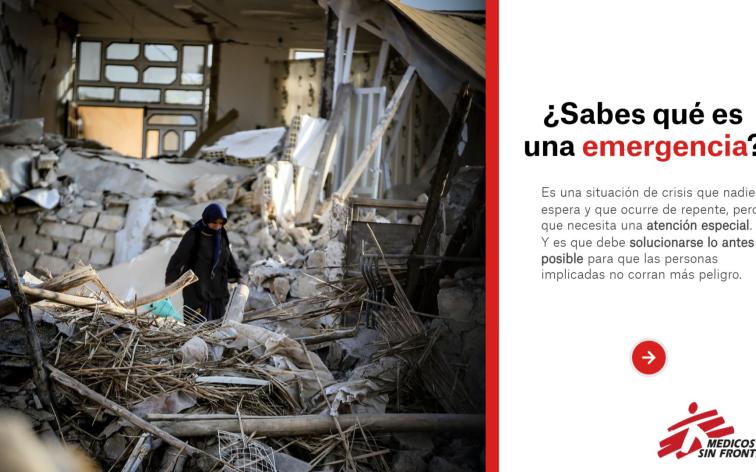 Kits de emergencia - Médicos Sin Fronteras