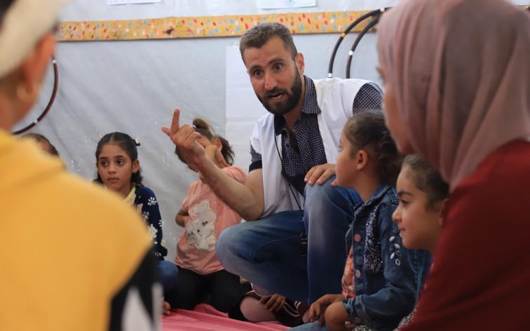 Salud mental infantil en Gaza