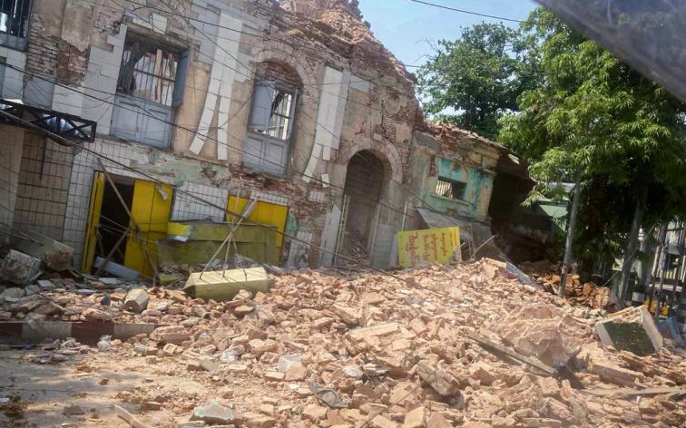 Terremoto en Myanmar