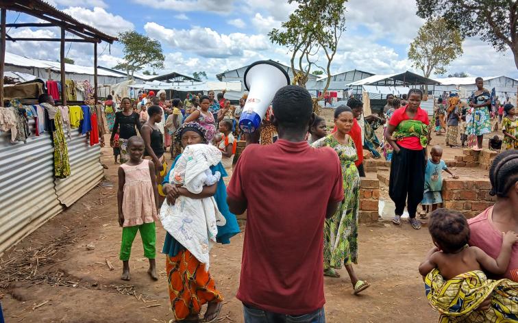 MSF apoya a los refugiados congoleños en el emplazamiento de Musenyi